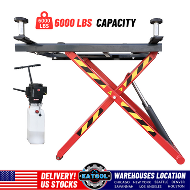 Katool KT-X66 Portable Mid Rise Scissor lift 6,000 lbs Capacity