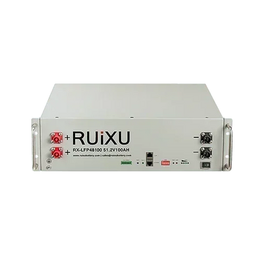 RUIXU Self-Heating RX-LFP48100-H | 19" Rack Mounted 3U Module | UL1973 Certified