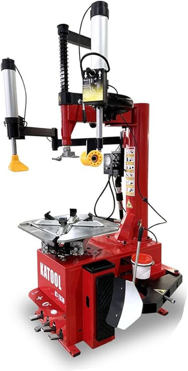 Katool KT-T830 Light Duty Assist Arm Tire Changer 12"-24" Rims — KT-T830 Light Duty Assist Arm Tire Changer + KT-MC1 Motorcycle Adaptor for Wheel Clamp Tire Changer