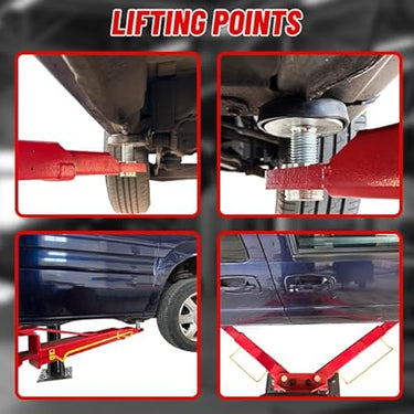 Katool KT-AM120SD 12,000lbs Two Post Lift — KT-AM120SD 12000lbs Two Post Lift and KT-MP5 Two Post Lift Frame Cradle Set