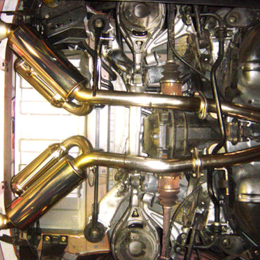 HKS Full Dual Hi-Power Titanium Tip Catback Exhaust