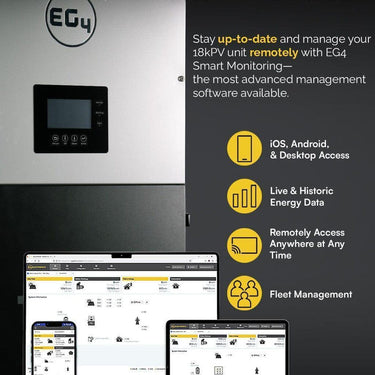 EG4 18k PV Hybrid Inverter 18000W PV Input EG4-18KPV-12LV