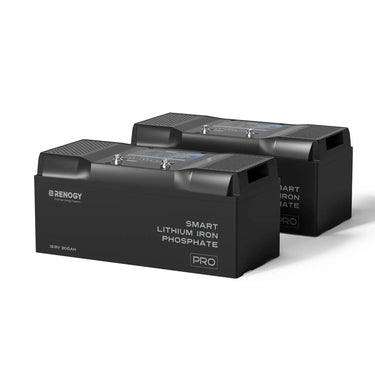 12V 200Ah Smart LiFePO4 Battery w/ Bluetooth & Self-Heating | Pro Series — 4 Pack