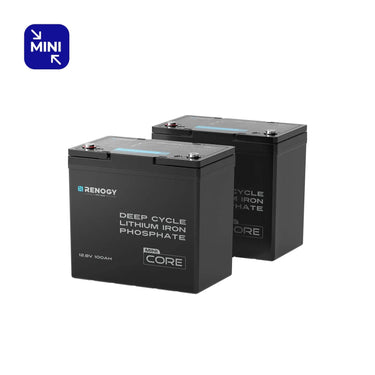 12.8V 100Ah Lithium Iron Phosphate Battery — 100Ah TM (Bluetooth) / 1 Pack