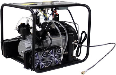 Electric Air Compressor with Auto Stop Fuction,110v 60Hz,Up to 4500 psi High Pressure,Digital Display,Built-In Cooler Sytem for Paintball PCP Airgun Rifle Tanks Filling