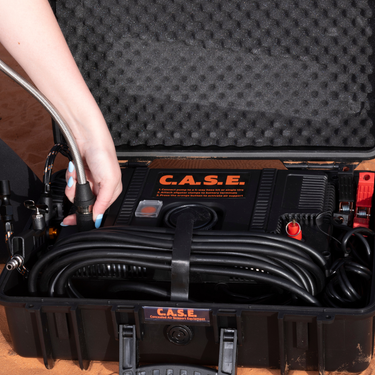 CASE - Compresor de aire portátil dual de 10,6 CFM