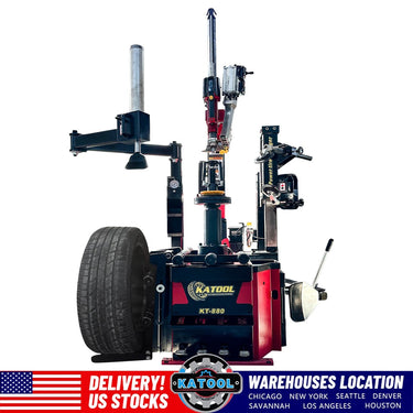 KATOOL KT-T880 Center Post Tire Changer + KT-B760 Wheel Balancer Combo