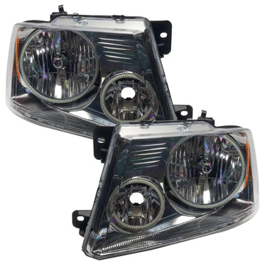 ORACLE Lighting 2005-2008 Ford F-150 Pre-Assembled Halo Headlights - Chrome Housing