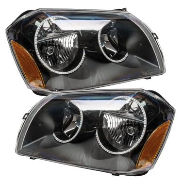 ORACLE Lighting 2005-2007 Dodge Magnum Pre-Assembled Halo Headlights - Black Housing