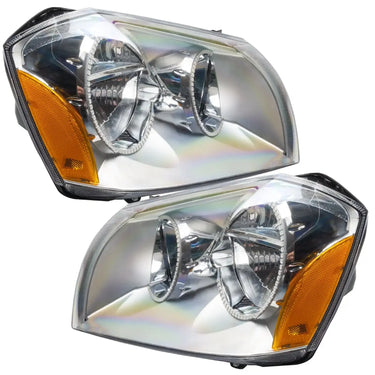 ORACLE Lighting 2005-2007 Dodge Magnum Pre-Assembled Halo Headlights - Chrome Housing