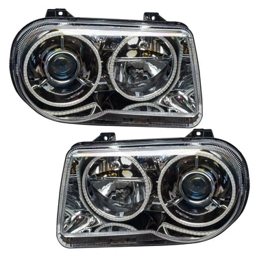 ORACLE Lighting 2005-2010 Chrysler 300C Pre-Assembled Halo Headlights - Non HID
