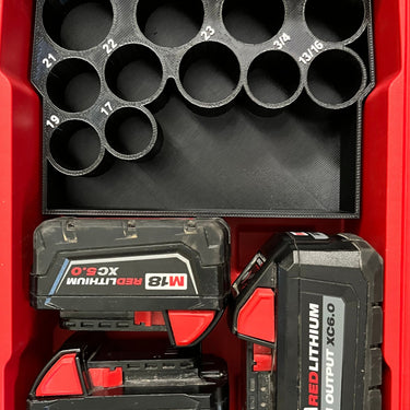 Packout Insert For 1/2" Lug Nut Socket Set (LN)
