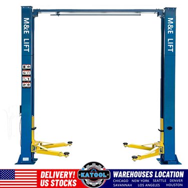 M&E ME-M90s 9,000lbs Two Post Lift — 110V