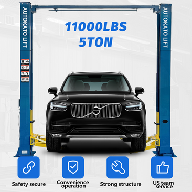 M&E ME-M115S 11,000lbs Two Post Lift — 110V