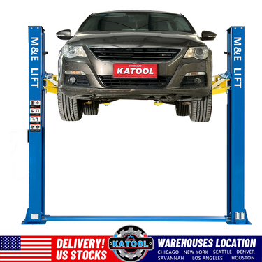M&E ME-H90S 9000 lbs Two Post Car Lift — 110V