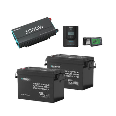 7.68kWh Power Kit | 400W/800W Shadowflux Panel, 2000W Inverter — 🔥With 800W ShadowFlux Panel