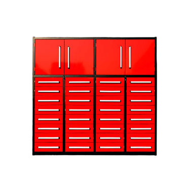 7ft Garage Storage Cabinet (32 Drawers & 2 Cabinets)