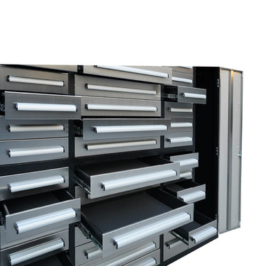 7ft Garage Storage Cabinet (35 Drawers & 1 Cabinet)