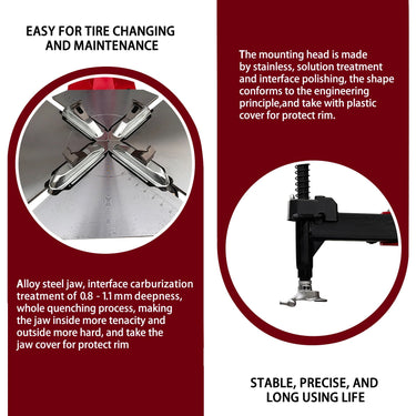 KATOOL KT-T810 Tire Changer + KT-B750 Wheel Balancer Combo — KT-T810 Tire Changer + KT-B750 Wheel Balancer Combo only