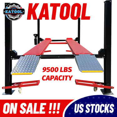 Katool KT-4H950 Heavy Duty Parking Lift 9,500 lbs Capacity — Katool KT-4H950 Heavy Duty Parking Lift Only