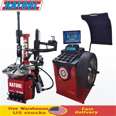KATOOL KT-T850 Tire Changer & KT-B750 Wheel Balancer Combo — KATOOL KT-T850 Tire Changer & KT-B750 Wheel Balancer Combo only