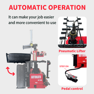 KATOOL KT-T900 Tire Changer + KT-B700 Wheel Balancer Combo — KT-T900 Tire Changer + KT-B700 Wheel Balancer Combo with Motorcycle Adapter Kit (KT-MC1 + KT-MC2 Combo)