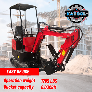 Katool KT-EX20 Mini Excavator B&S Gas Engine with Mechanical Thumb