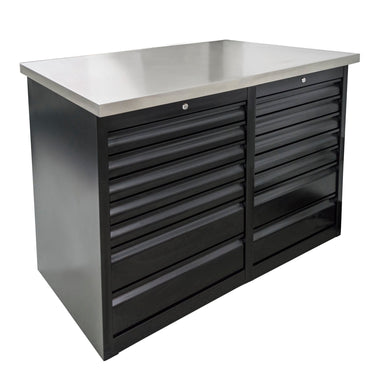 Unior 4 Foot Workbench Black Tool