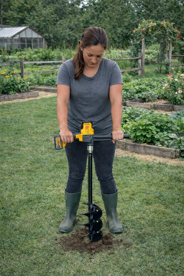 Gallon Pot & Post Hole Auger (7" x 28")