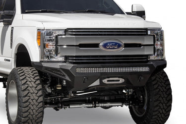 Addictive Desert Design Addictive Desert Designs 2017 - 2022 Ford Super Duty Stealth Fighter Front Bumper Steel Hammer Black Powder Coat F161202860103 | F161202860103