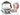 Advance Adaptors Advance Adapters GMC 10SP NP205 NV KIT(GM TRN) 27-0030 | 27-0030