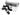 aFe Power BladeRunner GT Series Intercooler Kit w  Tubes Black BMW 335i (E90 92 93) 07-10 L6-3.0L (t) N54 46-20152-B