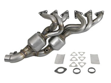 aFe Power aFe Power BMW M3 E46 01-06 L6-3.2L S54 Direct Fit 409 Stainless Steel Catalytic Converter 47-46304 | 47-46304