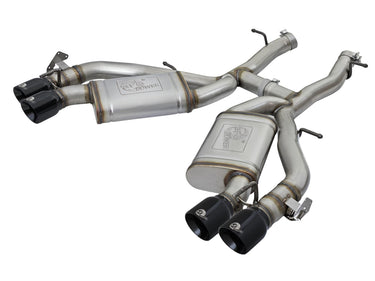 aFe Power aFe Power Chevrolet Camaro SS 16-24 V8-6.2L sc MT MACH Force-Xp 3 IN 304 Stainless Steel Axle-Back Exhaust System wBlack Tip 49-34068-B | 49-34068-B