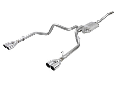 aFe Power aFe Power GM SilveradoSierra 1500 19-26 V6-4.3LV8-5.3L Vulcan Series 304 Stainless Steel Cat-Back Exhaust System w Polished Tip 49-34104-P | 49-34104-P