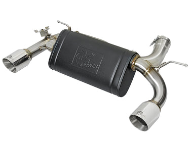 aFe Power aFe Power BMW 340i F30 440i F3233 16-20 L6-3.0L t B58 MACH Force-Xp Axle-Back Stainless Steel Exhaust System wPolished Tips 49-36335-P | 49-36335-P