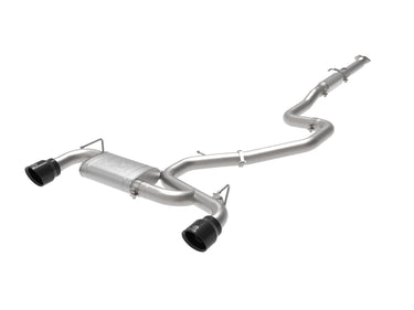 aFe Power aFe Power Takeda 3 IN 304 Stainless Steel Cat-Back Exhaust System w Black Tips Hyundai Veloster N 19-20 L4-2.0L (t) 49-37008-B | 49-37008-B