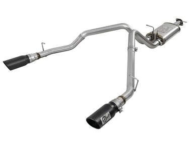 aFe Power aFe Power Dodge RAM 1500 DT 19-24 V8-5.7L HEMI MACH Force-Xp 3 IN Stainless Steel Cat-Back Exhaust System w Dual Black Tips 49-42059-B | 49-42059-B