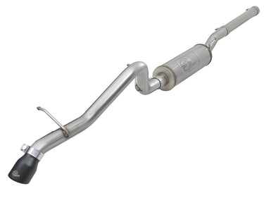 aFe Power aFe Power MACH Force-Xp 2-1 2 IN 409 Stainless Steel Cat-Back Hi-Tuck Exhaust w Black Tip Jeep Wrangler (JK) 07-18 V6-3.6L 3.8L 49-48057-B | 49-48057-B