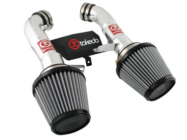 aFe Power aFe Power Nissan 370Z 09-20 V6-3.7L Takeda Stage-2 Cold Air Intake System w Pro DRY S Filter Polished TR-3009P | TR-3009P