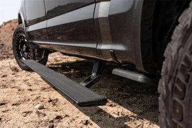 AMP Research PowerStep Xtreme Black Plug N Play System - Includes OEM style illumination | 78254-01A