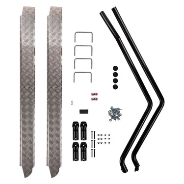 ARB ARB S Rail Fj80 N Flare Side Rails AND Steps 4411030 | 4411030