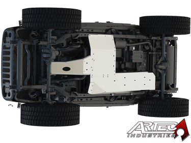 Artec Industries Artec 2007-2018 Jeep JK JKU JK UNDER ARMOR - Four door Bellypan KIT Model Year: 2012-2018 JK1010 | JK1010