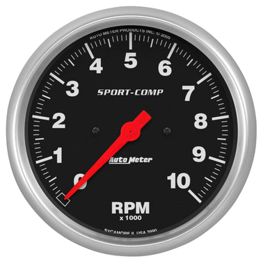 Autometer GAUGE KIT 6 PC CAMARO 69 TACH/MPH/FUEL/OILP/WTMP/VOLT SPORT-COMP | 7021-SC