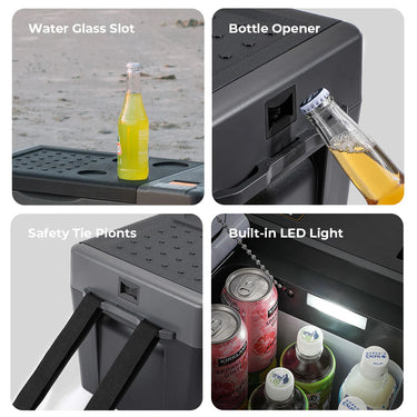 BougeRV CRPRO30 VIP Upgraded 30 Quart Portable Refrigerator