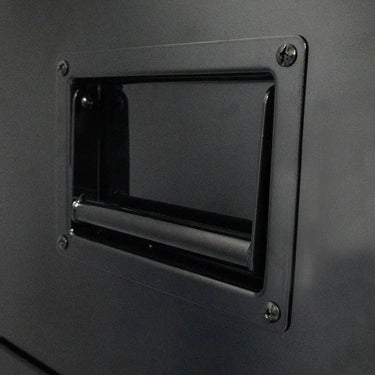 Serie Tech | Caja de herramientas inferior con ruedas de 11 cajones de 41" | Caja de herramientas superior con 8 cajones de 41" | Negro brillante