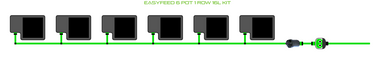 ALIEN EasyFeed 6 Pot 1 Row Kit