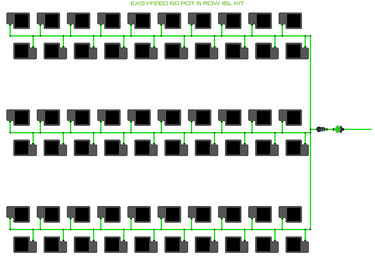 ALIEN EasyFeed 60 Pot 6 Row Kit