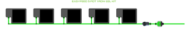ALIEN EasyFeed 5 Pot 1 Row Kit