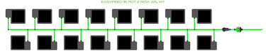ALIEN EasyFeed 16 Pot 2 Row Kit